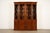 Baker Furniture Historic Charleston Georgian Inlaid Mahogany Breakfront Bookcase Cabinet For Sale - Image 17 of 17