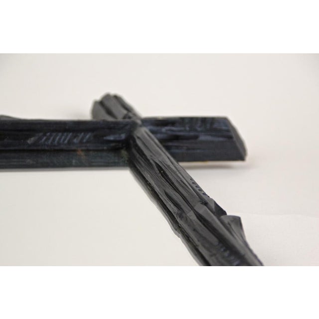 Austrian Black Forest Basswood Wall Mirror, 1880s For Sale - Image 13 of 16