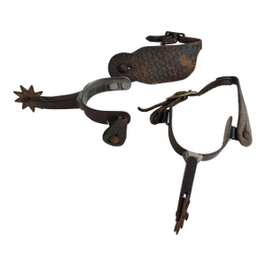 1950s Vintage Western Cowboy Spurs, a Pair