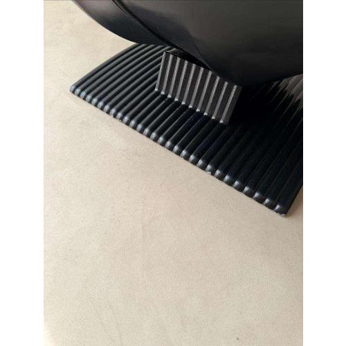 Wave F773 Chair in Black Leather by Peter Van Der Ham for Artifort, 1985 For Sale - Image 6 of 10