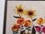 Dimensions: 37.5" by 27" by 2" wall depth Exquisite 1960s Crewel / embroidery FLOWER GARDEN wall art. It's in amazing...