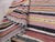 Textile Galerie Shabab Collection Mid-20th Century American Rag Throw Rug For Sale - Image 7 of 7