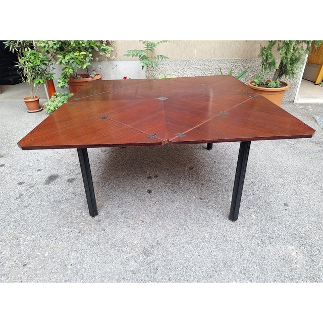 Wood Vintage T92 Dining Table in Rosewood by Eugenio Gerli, 1960s For Sale - Image 7 of 18