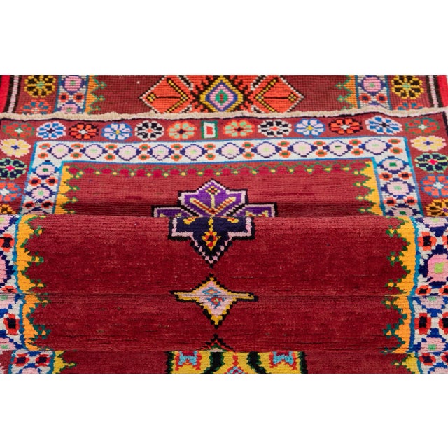 Turkish Mid-20th Century Vintage Turkish Anatolian Runner Rug For Sale - Image 3 of 10