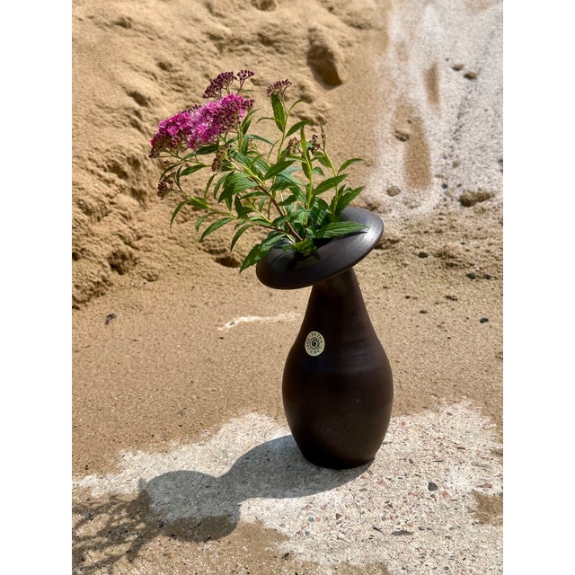 Sculptural Studio Ceramic Vase from Petra Pottery, Germany, 1980s For Sale - Image 11 of 17