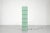 Rectangular Floor Lamp in Green and White Acrylic Glass, Italy, 1970s For Sale - Image 4 of 10