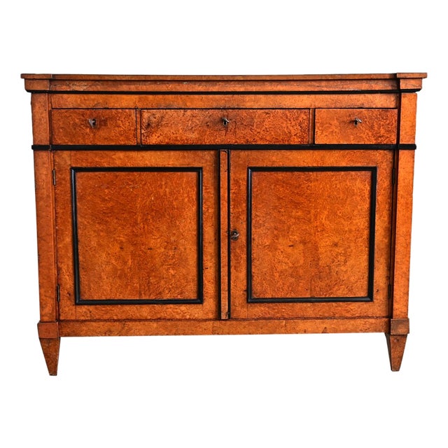 Dutch 19th Century Biedermeier Style Folding Buffet For Sale
