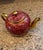 Early 20th Century Vintage Sudlow's Teapot Burslem Burgundy With Gold Trim Large Fabulous For Sale - Image 5 of 6