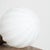 Antique Church Opaline Milk Glass Globe Pendant Light, 1940s For Sale - Image 6 of 8