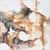 Cultural Erasure II by Cindy Shih | Mixed Media Abstract landscape with textures and muted colors. For Sale