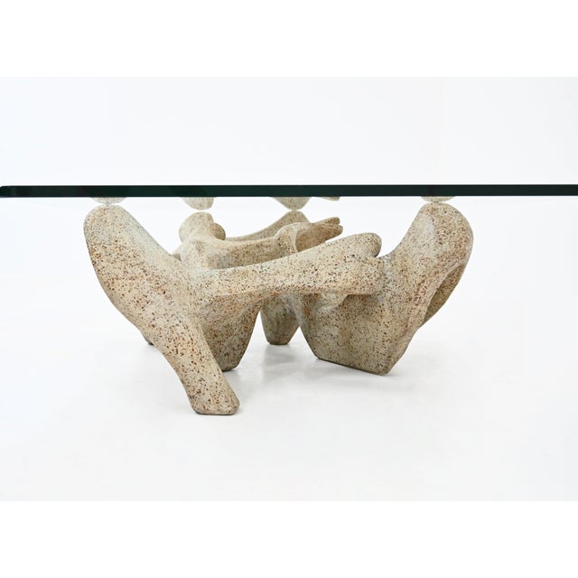 Coffee Table attributed to Claudio Trevi, 1970s For Sale - Image 10 of 13