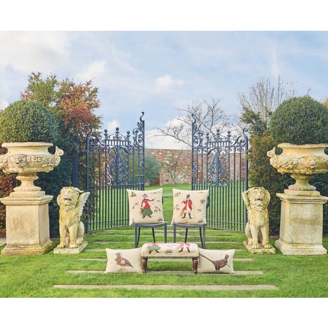 This beautiful tapestry cushion is finely woven by skilled weavers on traditional Jacquard Tapestry looms. The tapestry...