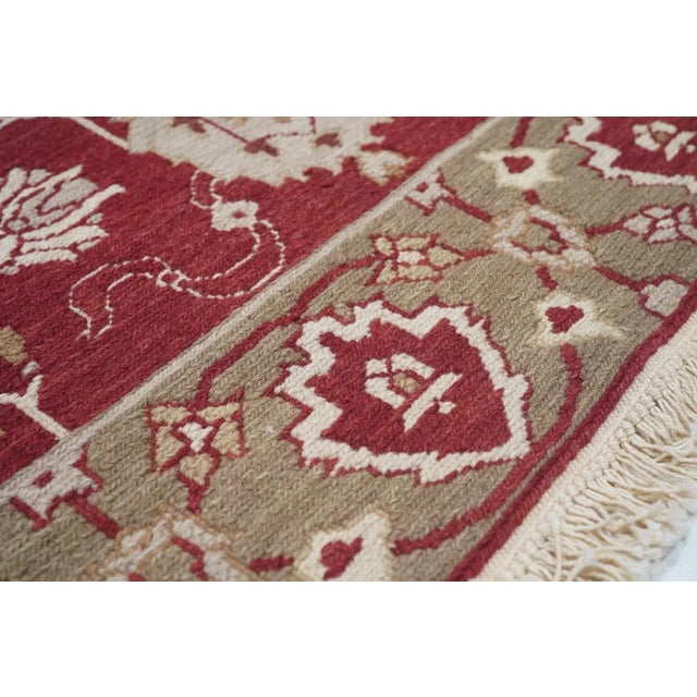 Early 21st Century Sumak Rug 4'1'' X 6'1'' For Sale - Image 5 of 9