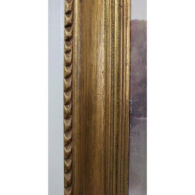 A. Delahogue, Gold Framed Canvas Painting, 1892 For Sale - Image 12 of 18