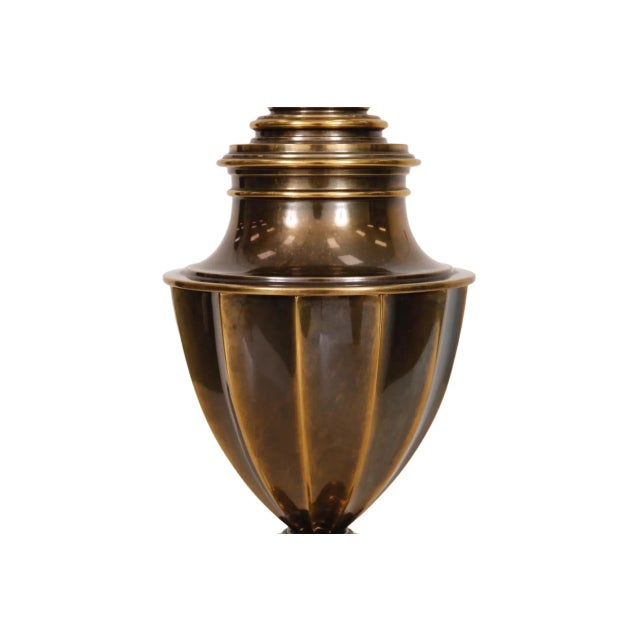 Stiffel Stiffel Brass Trophy Table Lamp For Sale - Image 4 of 6