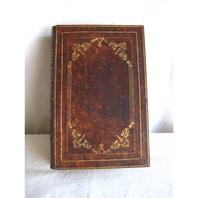 Lutheran Germain Large Leather Bound Bible From the 17 Hundreds For Sale - Image 13 of 16