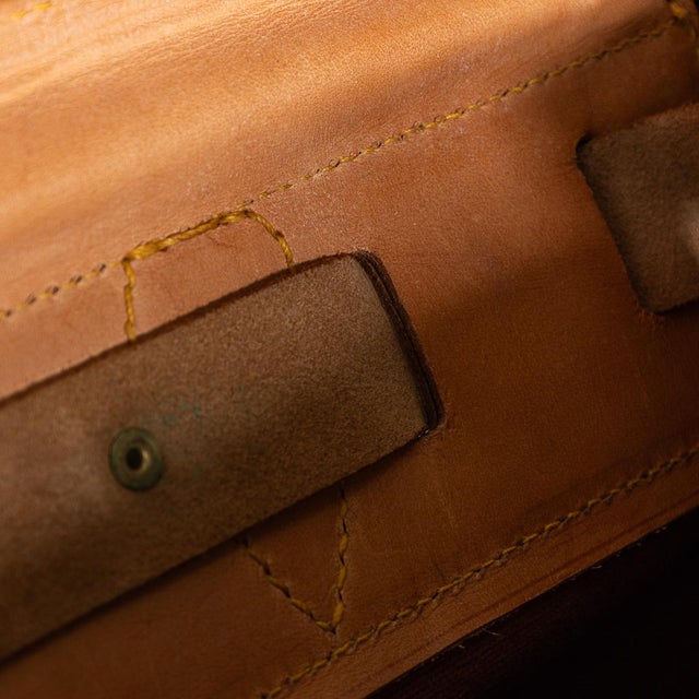 Louis Vuitton 20th Century Steamer 35 Bag in Monogram Canvas from Louis Vuitton, France, 1980s For Sale - Image 4 of 18