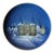 Hand-Painted Lübecker Holstentor Christmas Wall Plate by Georg Küspert for Rosenthal, 1973 For Sale