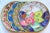 Mismatched Enameled Tin English Plates- Set of 4 For Sale In Houston - Image 6 of 9
