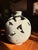 Four Serpents by Ty Brookhart | Reduction high fired stoneware with celadon glaze vase with serpents For Sale