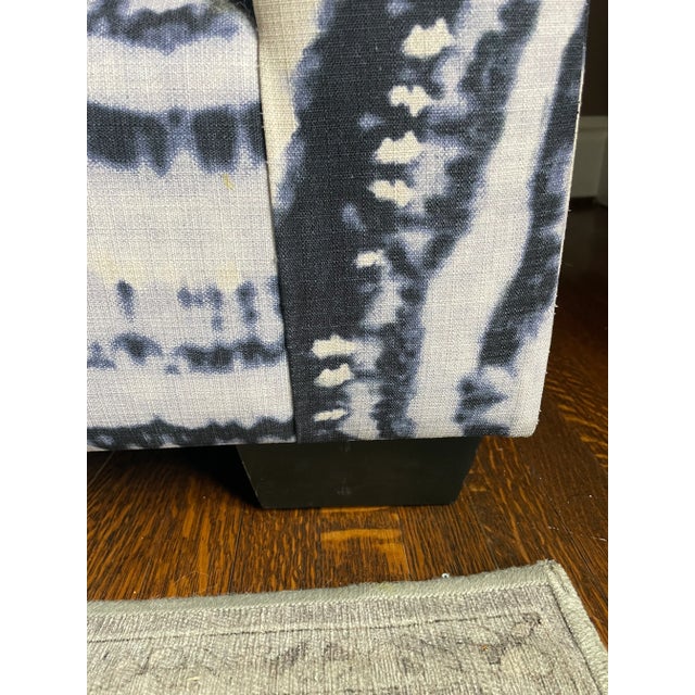 Contemporary Custom Sofa With Outdoor Fabric For Sale - Image 10 of 11