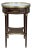 19th Century French Louis XVI Mahogany Marble Top Gueridon ~ Round End Table For Sale