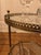 Metal Antique Style Round Brass Bar Cart with Smoked Glass Tops, 1950s For Sale - Image 7 of 15