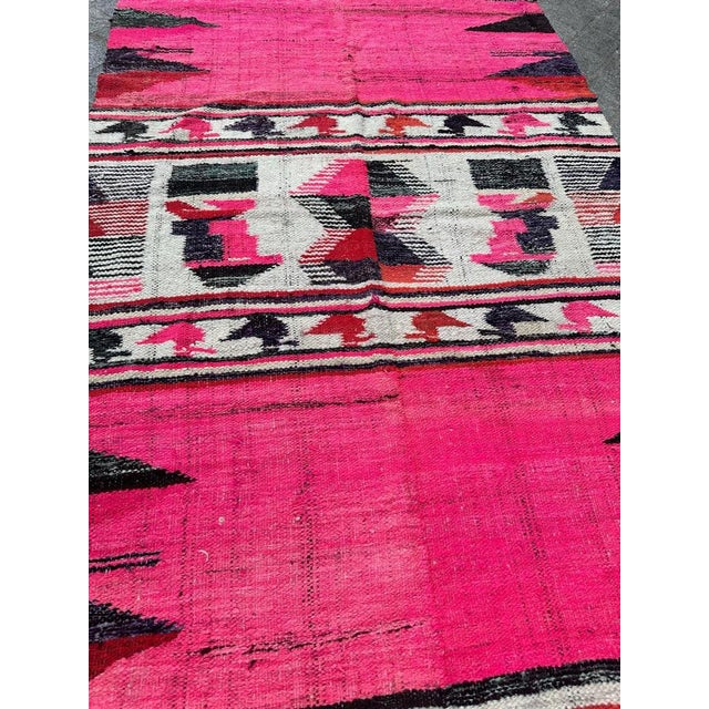 Mid-Century South American Woven Tapestry Rug, 1950s For Sale - Image 14 of 16