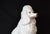 1960s Vintage Regency White Glazed Ceramic Sitting Poodle, Italy 1960's For Sale - Image 5 of 17