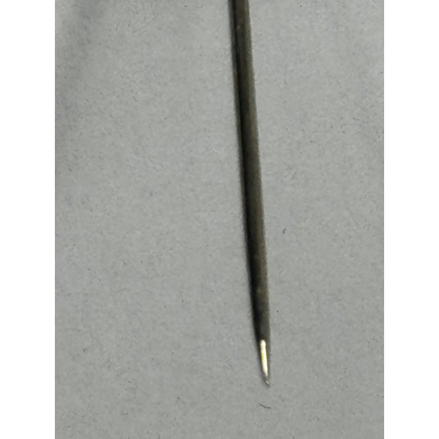 Green Beautiful Malachite & Greek Key Enamel Brooch, c.1865 – Neoclassical Revival For Sale - Image 8 of 16