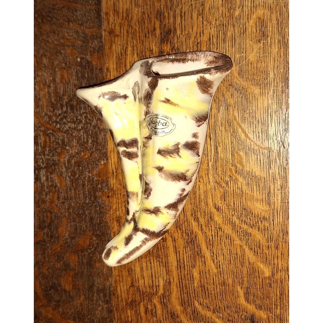 Mid-Century Ceramic Wall Vase from Jasba, 1960s For Sale - Image 4 of 6