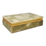 Image of 1960s Astonishing Box in Onyx. Made in Italy For Sale