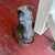 Metal Antique Cast Iron Horse Head Post Topper For Sale - Image 7 of 8
