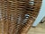 Mid 20th Century Vintage Frederic Weinberg-Style Wicker and Iron Side Chair For Sale - Image 9 of 11