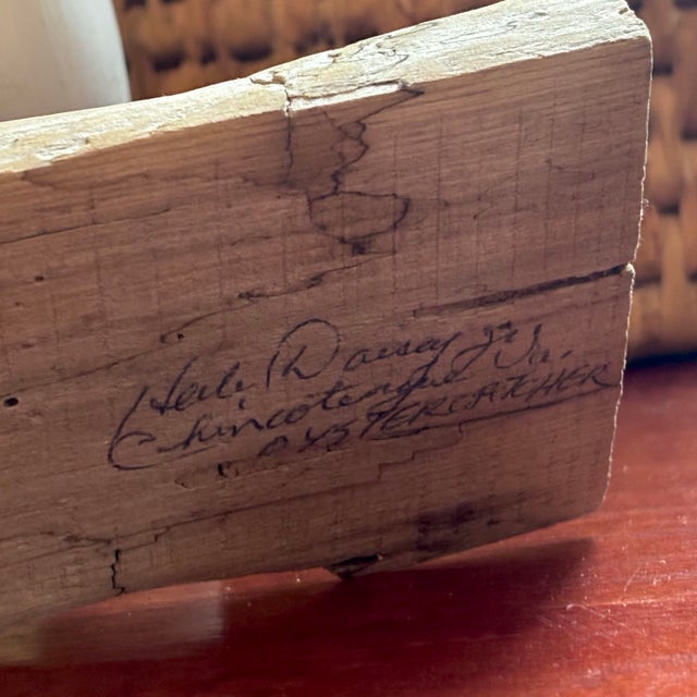 1980's American Oystercatcher Shore Bird Wood Carving Statue Figurine For Sale - Image 4 of 12