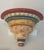 Signed Nance Aitchison 1998 Hand Painted Tuscan Wall Shelf Bracket For Sale - Image 4 of 12