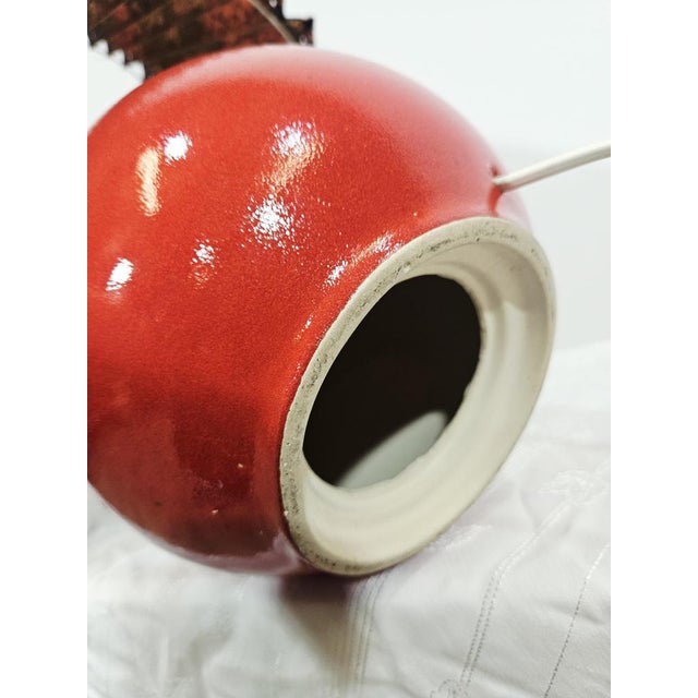 Unique, original table lamp from the mid-century modern period, manufactured by the renowned aro leuchte brand (model...
