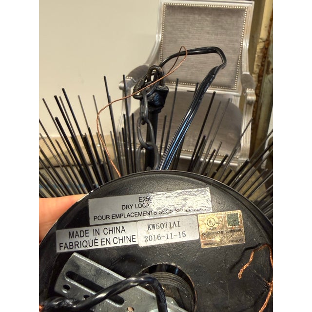 2020s Kelly Wearstler for Visual Comfort Sputnik Chandelier For Sale - Image 5 of 12