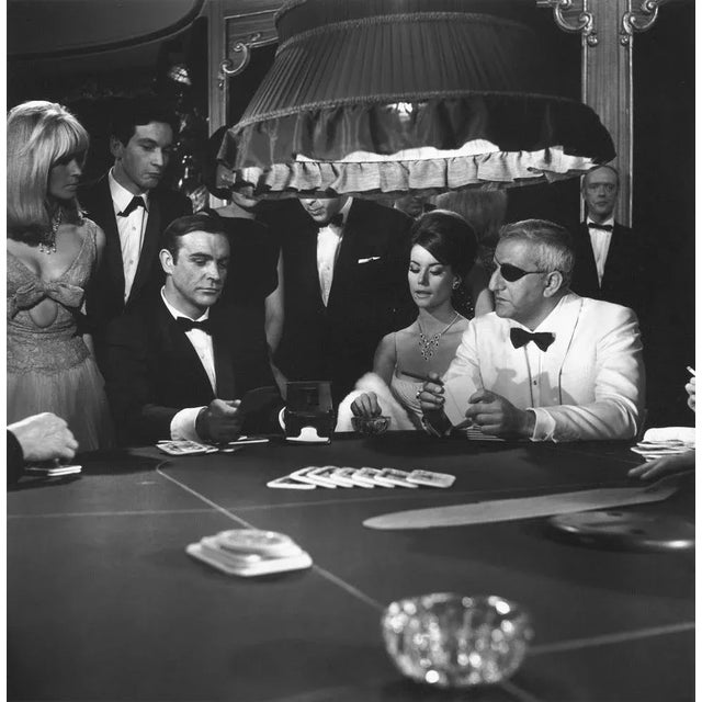 The original James Bond, Scottish actor Sean Connery, pauses and poses for the photographer on the set of Thunderball....