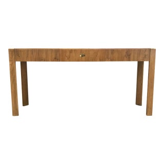 Drexel Console With Brass Hardware For Sale