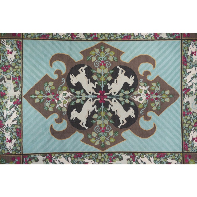 Turkish Turkish Sumak Rug 8'0" X 10'0" For Sale - Image 3 of 10