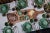 Bordallo Pinheiro Cabbage 16-Piece Dinnerware Set with Mug in Green, Service for Four For Sale - Image 9 of 13