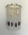 Italian Lilac Murano Glass Wall Sconces from Mazzega, 1970s, Set of 2 For Sale - Image 6 of 9