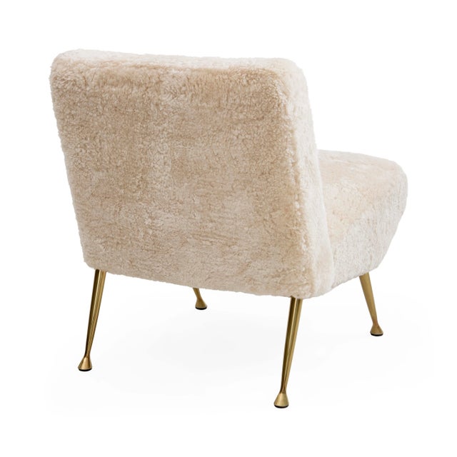 Jonathan Adler Gainsbourg Slipper Chair For Sale - Image 4 of 6