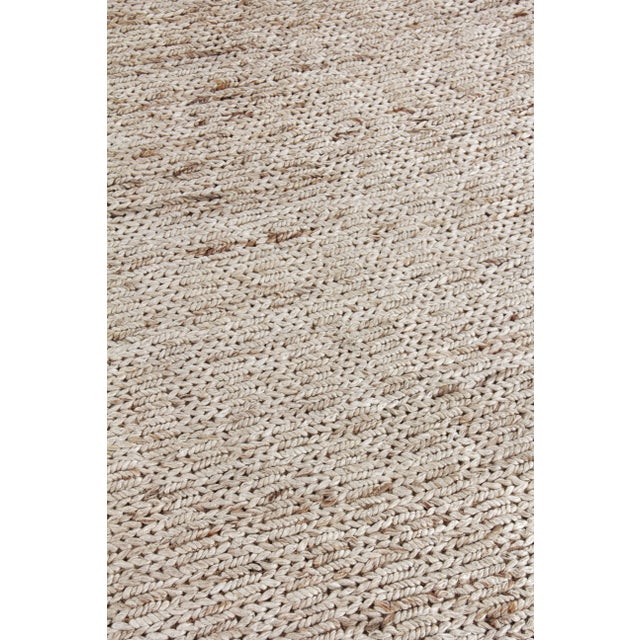 Not Yet Made - Made To Order James Hand loom Wool/Polyester Beige Rug-14'x18" For Sale - Image 5 of 8