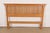 An exceptional Mission or Arts & Crafts quarter sawn oak queen size spindle headboard By L. & J.G. Stickley USA, Late 20th...
