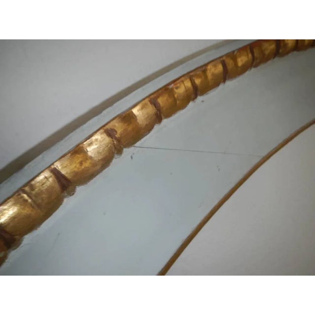 Italian Lacquered Frame with Torciglione Forge Gold, 1920s For Sale - Image 9 of 13