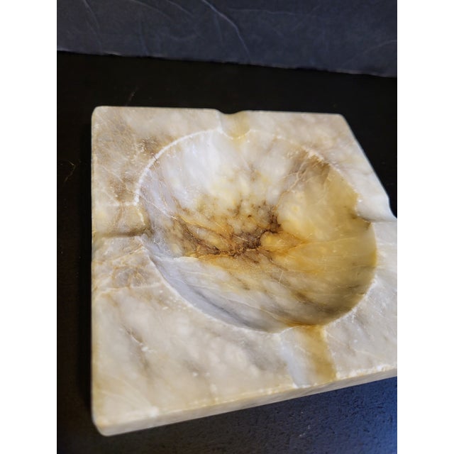 Mid-Century Modern 1970s Italy Marble Ashtray Catchall For Sale - Image 3 of 11