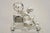French Louis XV M Franjus Raison & Boyer Silver Plated Bronze Putto Mantel Clock For Sale - Image 15 of 15