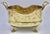 Mid Century Brass Cachepot Planter For Sale - Image 9 of 11